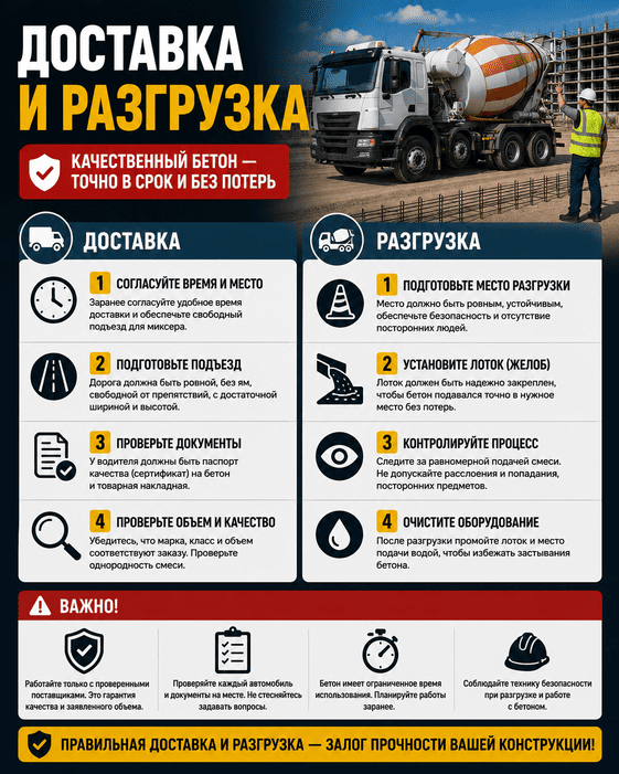 Доставка и разгрузка