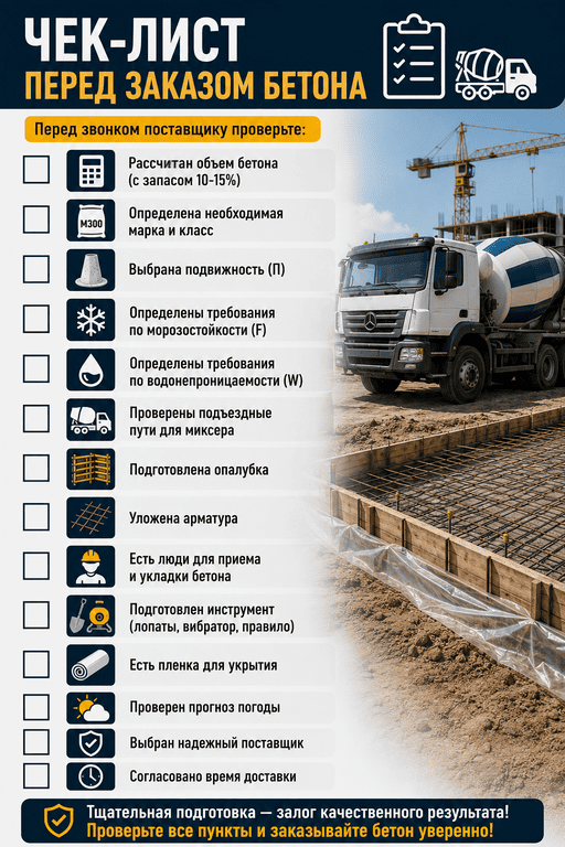 Цена бетона из чего складывается 2